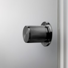 Дверная ручка Buster and Punch Knob Gun Metal Linear set of 2