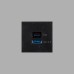 Модуль Buster and Punch USB A+C black