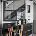 Настенный светильник Buster and Punch Caged Large Black marble
