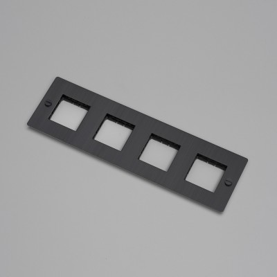 Рамка Buster and Punch 1G Horizontal with Infills black