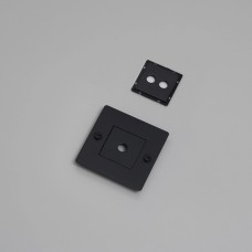 Рамка Buster and Punch 1G Horizontal with Infills brass
