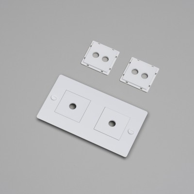 Рамка Buster and Punch 2G Horizontal with Infills white