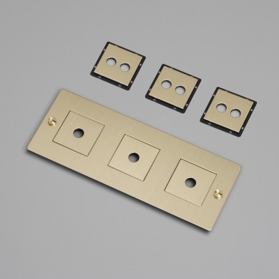 Рамка Buster and Punch 3G Horizontal with infils brass