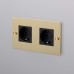 Розетка Buster and Punch 1G Schuko Type F black