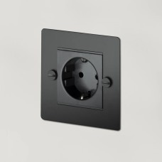 Розетка Buster and Punch 1G black