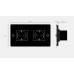 Розетка Buster and Punch 2G Schuko Type F white