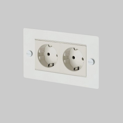 Розетка Buster and Punch 2G white