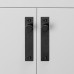 Ручка-кнопка Buster and Punch Knob Cross Plate Black set of 2