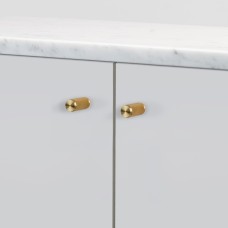 Ручка-кнопка Buster and Punch Knob Linear Brass set of 2
