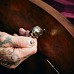 Ручка-кнопка Buster and Punch Skull Brass
