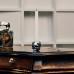Ручка-кнопка Buster and Punch Skull Brass