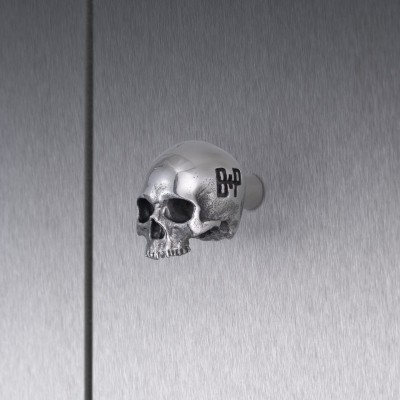 Ручка-кнопка Buster and Punch Skull Brass