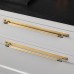 Ручка-скоба Buster and Punch Pull Bar Plate Linear Brass