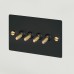 Выключатель Buster and Punch 1G Toggle Black