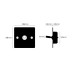 Выключатель Buster and Punch 1G Toggle Brass