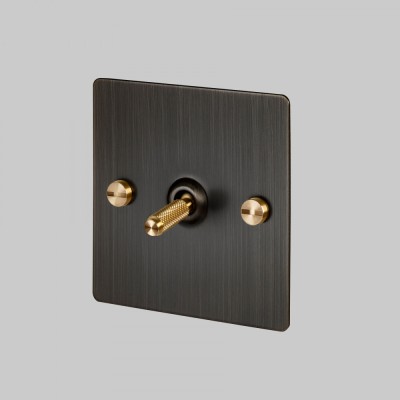 Выключатель Buster and Punch 1G Toggle Smoked Bronze/Brass