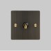 Выключатель Buster and Punch 1G Toggle Smoked Bronze/Brass
