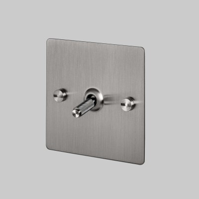 Выключатель Buster and Punch 1G Toggle Steel