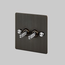 Выключатель Buster and Punch 2G Toggle Smoked Bronze/steel