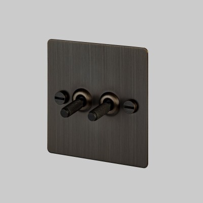 Выключатель Buster and Punch 2G Toggle Smoked Bronze