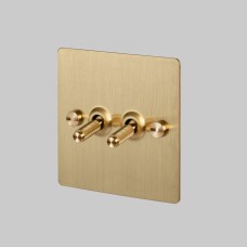 Выключатель Buster and Punch 2G Toggle brass