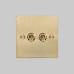 Выключатель Buster and Punch 2G Toggle brass
