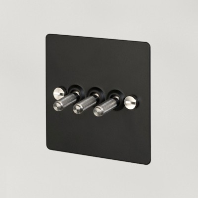 Выключатель Buster and Punch 3G Toggle Black/Steel