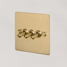 Выключатель Buster and Punch 3G Toggle Brass