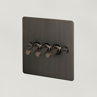 Выключатель Buster and Punch 3G Toggle Smoked Bronze