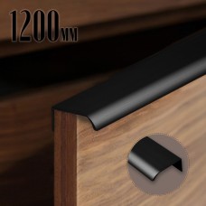 Ручка торцевая CAPPIO RT002BL, L=1200 мм, м/о 960 мм, цвет черный, 4 шт.