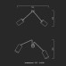 Настенный светильник CTO Lighting Array Twin Bronze