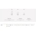 Настенный светильник CVL Luminaires LINK Double reading 96 Polished brass