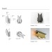 Настенный светильник CVL Luminaires PIROUETTE V1 Satin graphite