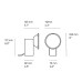 Настольная лампа CVL Luminaires Wonder SN/Dark Red