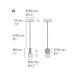 Подвесной светильник CVL Luminaires CALE(E) V1 satin brass