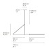 Подвесной светильник CVL Luminaires CERCLE ET TRAIT XL Graphite