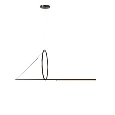 Подвесной светильник CVL Luminaires CERCLE ET TRAIT XS Graphite