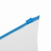 Папка-конверт на ZIP-молнии A4, 150 мкм, Calligrata, прозрачная, синяя молния