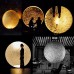 Настенный светильник Catellani & Smith Luna Piena gold
