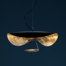Подвесной светильник Catellani & Smith Lederam Manta black/gold