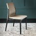 Обеденный стул Cattelan Italia Ginevra Matt Black Ecrù