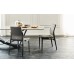 Обеденный стул Cattelan Italia Ginevra Matt Black Ecrù