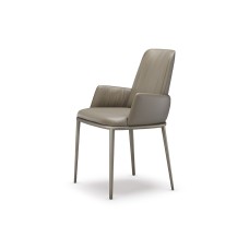 Стул Cattelan Italia Belinda ML B Titanium/Bianco