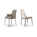 Стул Cattelan Italia Belinda ML B Titanium/Bianco