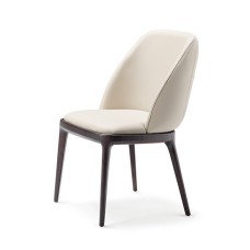 Стул Cattelan Italia Mariel Burned Oak Bianco