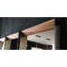 Зеркало Cattelan Italia Excalibur Canaletto/Black