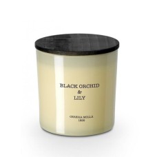 Свеча Cereria Molla Black Orchid & Lily XL, 3 фитиля 600 г