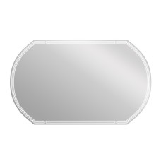 Зеркало Cersanit LED 090 Design 100x60 см, с подсветкой, с антизапотеванием, овальное