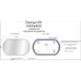 Зеркало Cersanit LED 090 Design 100x60 см, с подсветкой, с антизапотеванием, овальное