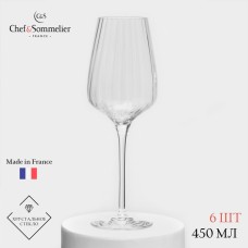 Набор бокалов для вина Chef&Sommelier SYMETRIE, 450 мл, хрустальное стекло, 6 шт.